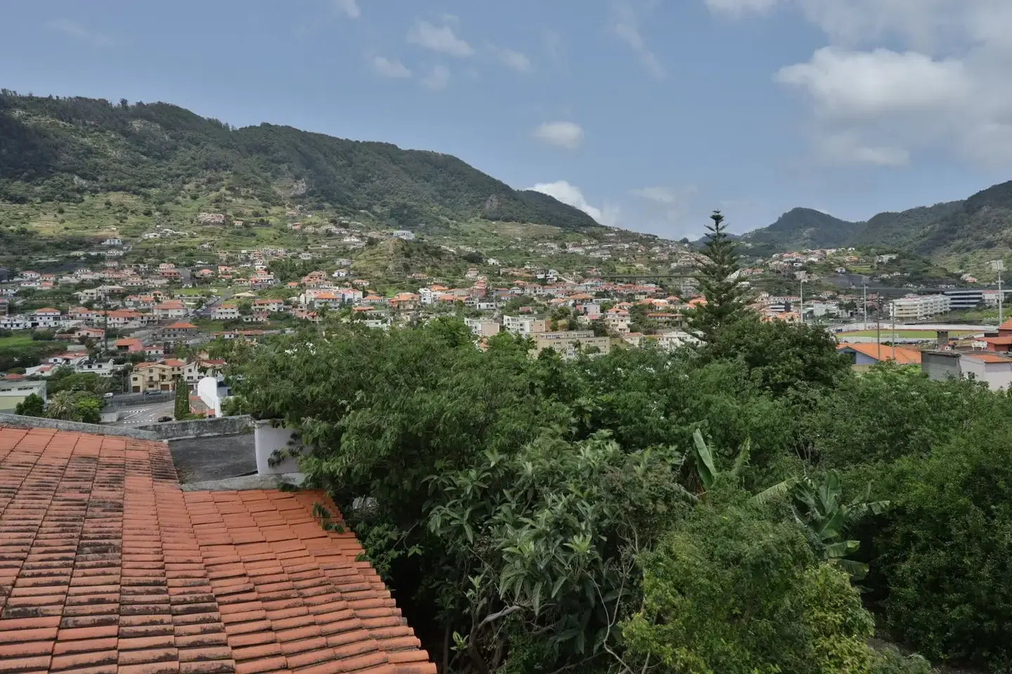 Vista sobre o vale de Machico a partir da Villa Vitalia